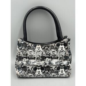 Disney Micky Mouse Purse Black White Grayscale Animations Handbag